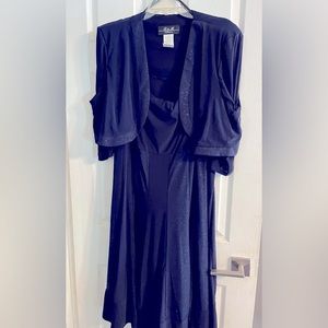 Blue Cocktail Dress
